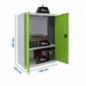 SIMONLOCKER PROF.DISM.MULTI. 90x80x40 2/1 GR/VE
