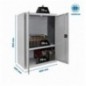 SIMONLOCKER PROF.DISM.MULTI. 90x80x40 2/1 GRIS