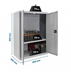 SIMONLOCKER DIY MULTIUSO 90x80x40 2/1 GRIS