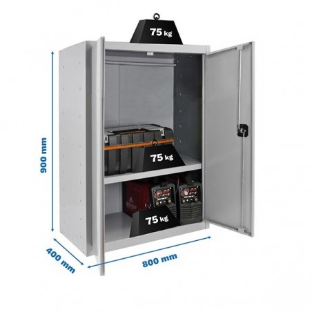 SIMONLOCKER DIY MULTIUSO 90x80x40 2/1 GRIS