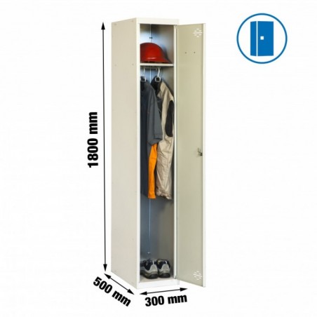 SIMONLOCKER PROF.MON.SINGLE 1/1 300 GRIS