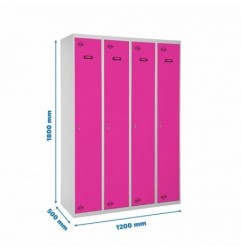 SIMONLOCKER PROF.MON.SINGLE 4/4 300 (1200) GR/RS