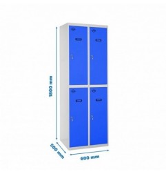 SIMONLOCKER PROF.MON.TANDEM 2/4 300 (600) GR/AZ