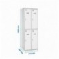 SIMONLOCKER PROF.MON.TANDEM 2/4 300 (600) GR/BL