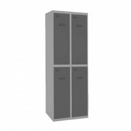 SIMONLOCKER PROF.MON.TANDEM 2/4 400 (800) GR/AN