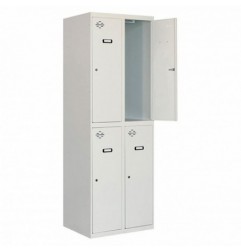 SIMONLOCKER PROF.MON.TANDEM 2/4 400 (800) GRIS