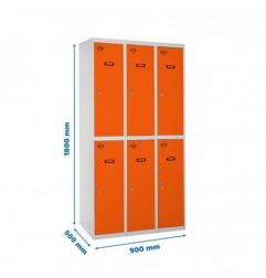 SIMONLOCKER PROF.MON.TANDEM 3/6 300 (900) GR/NA
