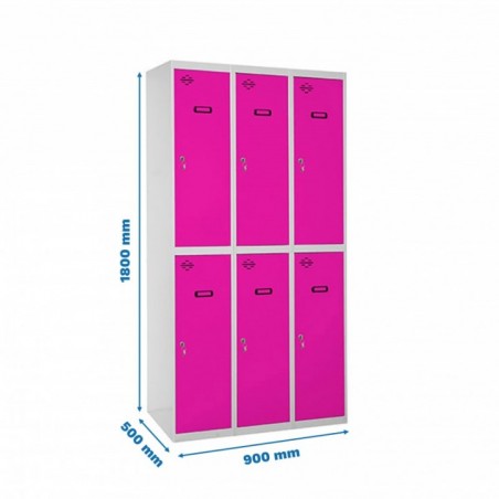SIMONLOCKER PROF.MON.TANDEM 3/6 300 (900) GR/RS