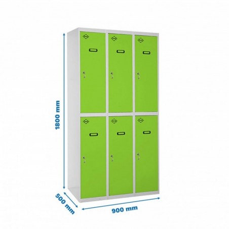 SIMONLOCKER PROF.MON.TANDEM 3/6 300 (900) GR/VE
