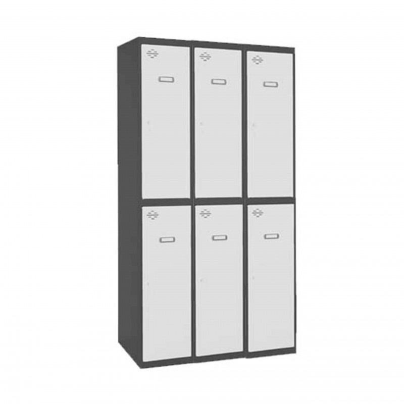 SIMONLOCKER PROF.MON.TANDEM 3/6 400 (1200) AN/BL