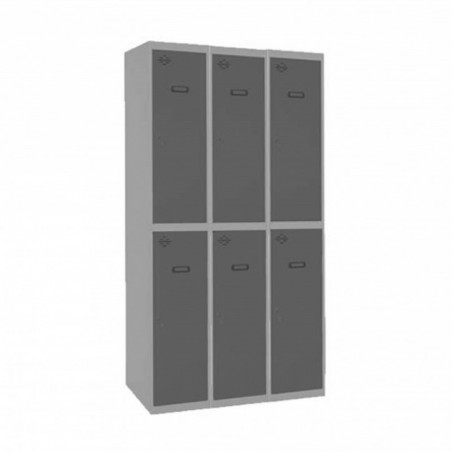SIMONLOCKER PROF.MON.TANDEM 3/6 400 (1200) GR/AN