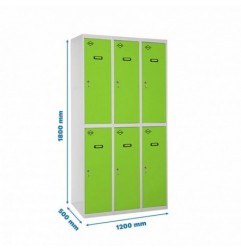 SIMONLOCKER PROF.MON.TANDEM 3/6 400 (1200) GR/VE