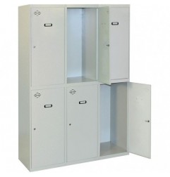 SIMONLOCKER PROF.MON.TANDEM 3/6 400 (1200) GRIS