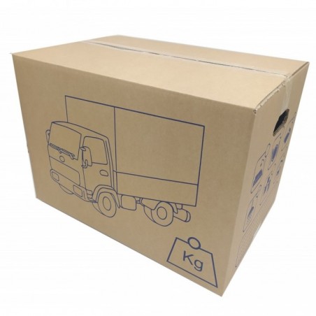 CAJA CARTON MUDANZA REFORZADA (ASA TROQ) 60x40x40cm