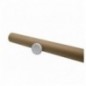 TUBO CARTON 1m CON TAPA de 75mm