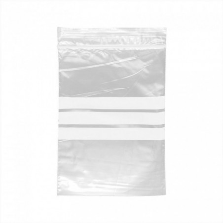 BOLSAS ZIP TRANSPARENTE 100X150 SIN BANDA (1000ud)