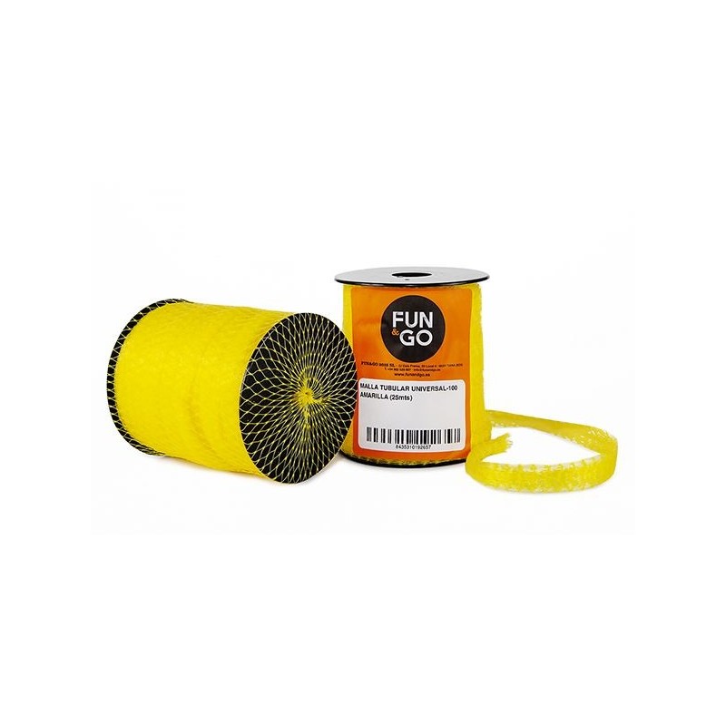 MALLA TUBULAR ENVASADO UNIVERSAL-100 BLANCA (25m)