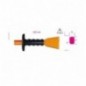 1702N/PM 70 Cincel de corte extraplano con mango protector