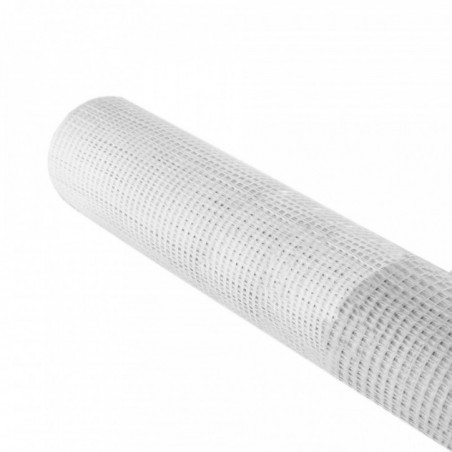 MALLA YESO (5X5mm) BLANCA DE 1X5m