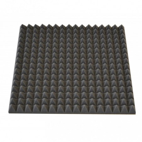 ESPUMA ACUSTICA PIRAMIDE AUTO ADHESIVA 45X45X4,3cm (8ud)