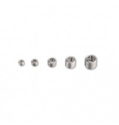 437U/E M5 Helicoide de acero inoxidable