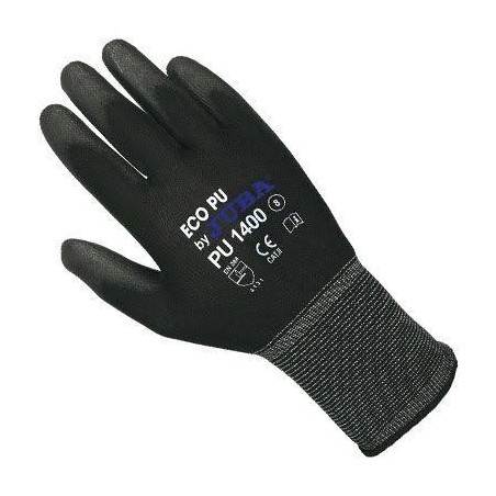 GUANTE ECO-PU NYLON NEGRO