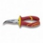 1168MQ 200 Alicate de bocas semirredondas acodadas largas, aislado