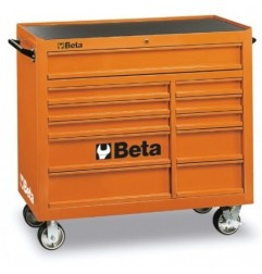 C38-O Cajonera móvil con 11 cajones, naranja