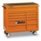 C38-O Cajonera móvil con 11 cajones, naranja