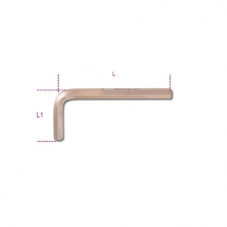 96BA 9 Llave Allen acodada, antichispa
