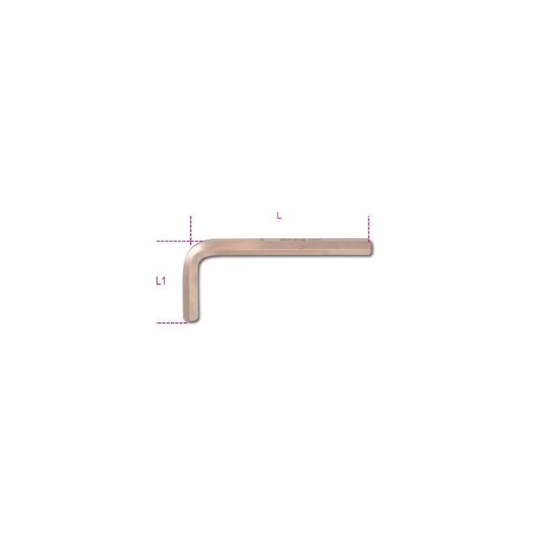 96BA 10 Llave Allen acodada, antichispa