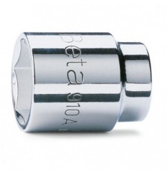 910A-AS 1/4 Vaso de 3/8&quot, hexagonal, cromado