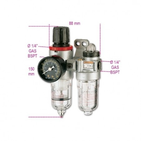 1919FE1/4 Filtro regulador lubricador