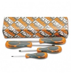 1292/S4 Juego de 4 destornilladores Phillips&reg,, BetaMax