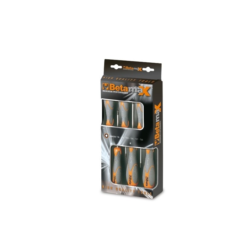1297TX/D6 Juego de 6 destornilladores Torx&reg, largos, BetaMax