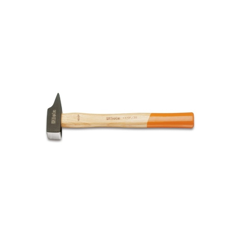 1370F 30 Martillo de mecánico tipo francés, mango de madera