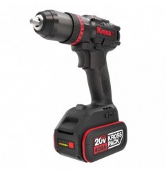 Taladro Percutor Brushless 20V 4Ah 2bat 60Nm