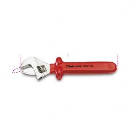 110MQ 250 Llave inglesa con escala graduada, aislada