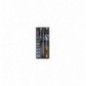 T102 Termoformado rígido con vasos hexagonales y accesorios de 1/2&quot,