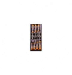 T180 Termoformado rígido con destornilladores planos y Phillips&reg,, BetaGrip