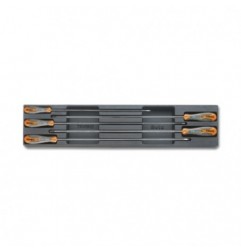 T183 Termoformado rígido con destornilladores planos y Phillips&reg,, modelo largo, BetaMax