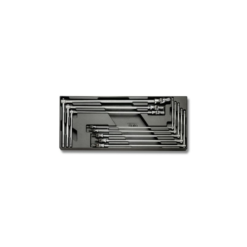 T64 Termoformado rígido con llaves en T con macho y llaves en T con vaso, articulados con huella Torx&reg,