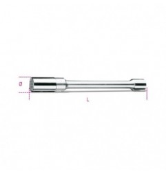 956L 16 Vaso poligonal con cuadrado hembra de 1/2&quot,, de tipo largo, para bujías