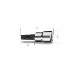 910PT 40 Vaso de 3/8&quot, Pentalobe, cromado