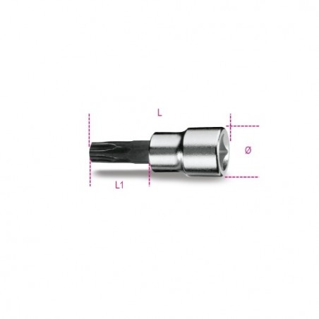 910PT 50 Vaso de 3/8&quot, Pentalobe, cromado