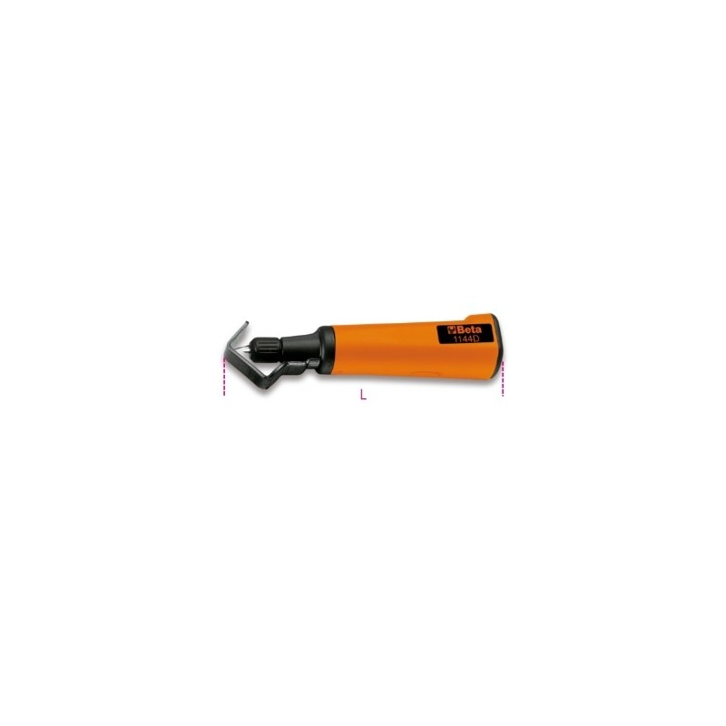 1144D Pelacables con cuchilla ajustable para cortes transversales y longitudinales