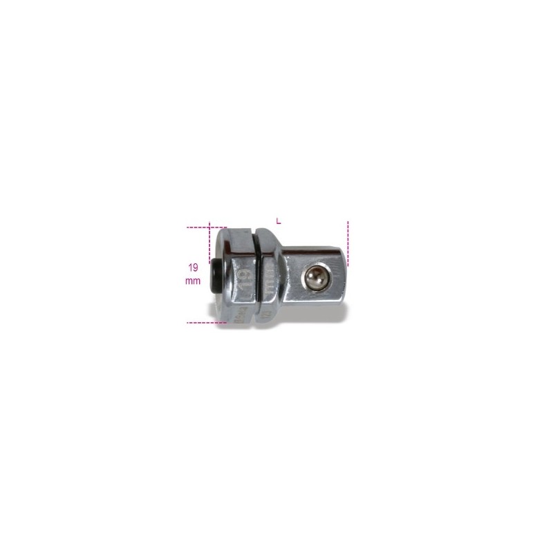 123Q1/2 Adaptador de desenganche rápido de 1/2&quot, para llaves de carraca 19 mm