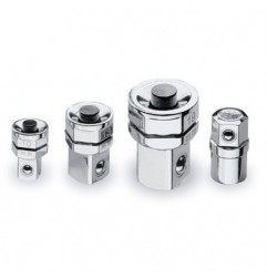 123/K4 Juego de 4 adaptadores para llaves de carraca: 1 adaptador para portapuntas 3 adaptadores de desenganche rápido