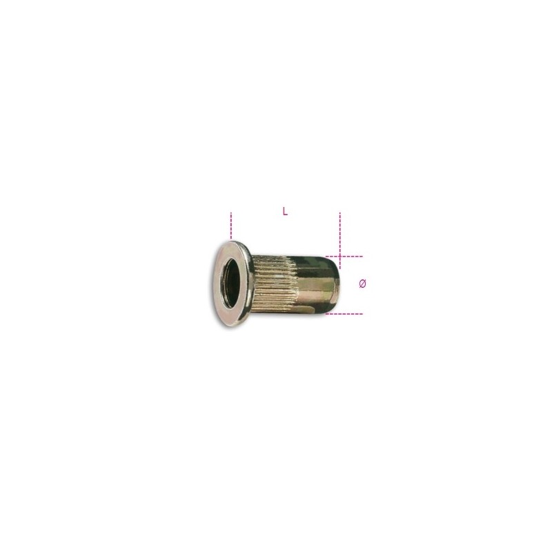 1742R-A M8 Remaches roscados de acero para 1742, 1742A, 1946KF