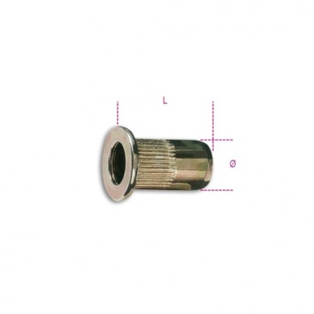 1742R-A M8 Remaches roscados de acero para 1742, 1742A, 1946KF
